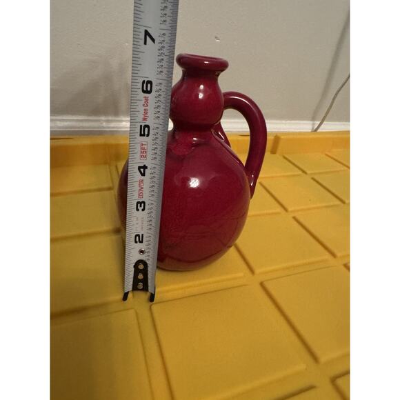 Bleu d'Argile Set of 3 Red Pottery Vases Made in France - Picture 7 of 9